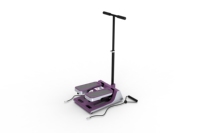 Mini-stepper d'exercice pour la maison, équipement d'exercice d'escalier avec bandes de résistance