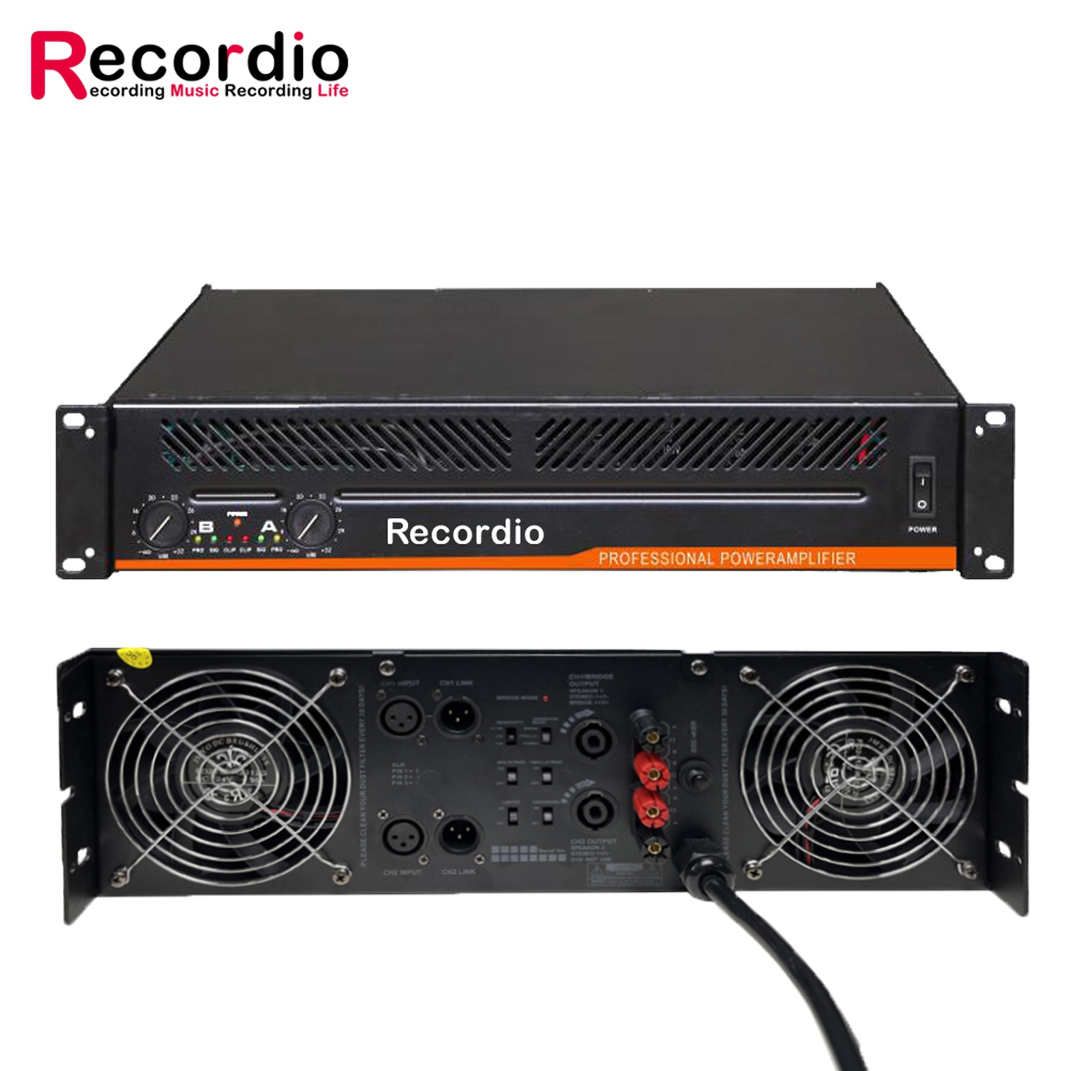 eLPA2-650: 2x650 WRMS | lightweight | stereo | amplifier