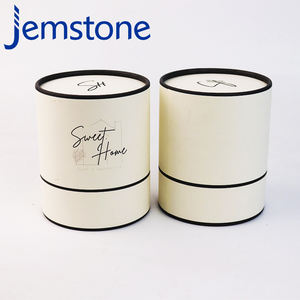 Emballage en tube de carton artisanal de qualité supérieure pour bougies et bocaux en verre, respectant la conception écologique et offrant une finition personnalisée - Product Image 3