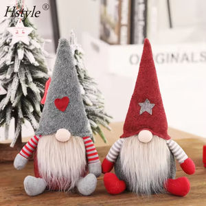 Hstyle caliente alta calidad adornos navideños hechos a mano suecos gnomos <span class=keywords><strong>de</strong></span> peluche hechos a mano hogar vacaciones SD793 decoración regalos <span class=keywords><strong>de</strong></span> navidad - Product Image 2