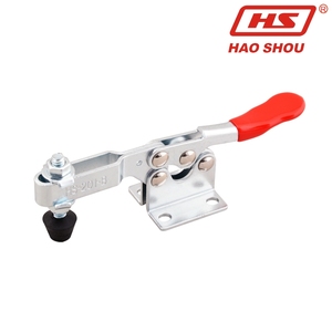 HS-201-B 90Kg/198LB Holding Capacity Horizontal Quick Release Heavy Duty Toggle <strong>Clamp</strong> Hand Tool AS 215-<strong>U</strong> - Product Image 2