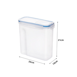Boîte de rangement transfrontalière pour céréales de cuisine Réservoir de stockage de qualité alimentaire en plastique Grand réservoir scellé domestique - Product Image 2