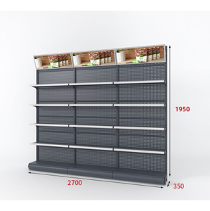 أرفف سوبر ماركت أحادية الجانب ومتعددة الطبقات قابلة للتخصيص مع المواصفات الكاملة - Product Image 5