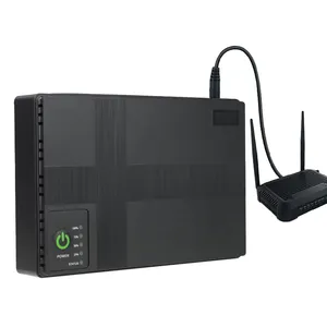 Cw Ups Mini 5V 9V DC PoE Đầu Ra Cung Cấp Điện Với Pin Thông Minh Mini UPS 12V Cho Router Modem Máy Tính