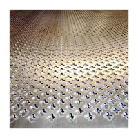 Tôle perforée à micro-trou résistante à la corrosion, plaque en aluminium microperforée à petite maille perforée ultra-fine