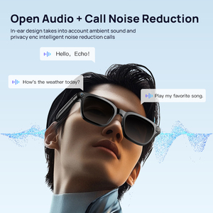 Gafas Inteligentes Meta AI 2026 con <span class=keywords><strong>Cámara</strong></span> Antiocclusión de 1300W, Auriculares Inalámbricos OWS, Carga Tipo-C, Gafas de Motocross Claude OEM - Product Image 3