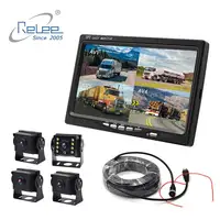 Videocamera Dash Cam con registratore visualizza sistema Video Display inverso In grande schermo Rc Hd anteriore con scheda Evp piccola scatola nera per auto Mi