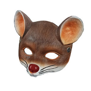 Maschera di Ratto in Schiuma PU 3D 22x17cm per Halloween, Carnevale e Feste in Maschera - Accessori per Feste per Adulti e Bambini - Product Image 5