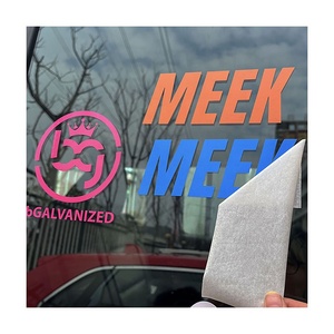 Adesivo de Vinil para Carro Personalizado com Logo, Resistente a UV, Acabamento Fosco, Estilo Anime, Decalque para Janela de Veículo, Vinil Recortado para Carro - Product Image 1