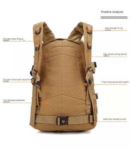 Sac à dos tactique Sac à dos Molle Sac de sport de plein air Hommes Camping Randonnée Voyage Escalade Sac à dos tactique - Product Image 5