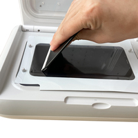 État du stock de la machine à plastifier UV PVC haute performance-pour étuis de téléphone