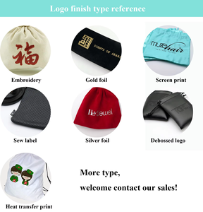 حقيبة كبيرة فاخرة مخصصة قابلة لإعادة الاستخدام من المايكروفايبر مغلف رفرف مغلف لوصلات الشعر المستعار حزمة مغلف مجوهرات - Product Image 6