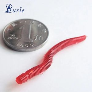 50pcs ver mou 4cm faux appât <span class=keywords><strong>de</strong></span> mer <span class=keywords><strong>de</strong></span> ver <span class=keywords><strong>de</strong></span> <span class=keywords><strong>terre</strong></span> pour la pêche à la dorade dans les rivières ruisseaux Durable Silicone PVC ABS sous-appât pour les enfants - Product Image 1
