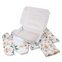 Boîte rigide et ondulée, 50 pièces, Carton, mode, pour téléphone portable, commerce électronique, cadeau, adapté pour la livraison