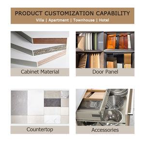 Cuisine modulaire <span class=keywords><strong>en</strong></span> bois massif Prodeco, design personnalisé, comptoir <span class=keywords><strong>en</strong></span> résine stratifiée moderne de luxe, service <span class=keywords><strong>en</strong></span> <span class=keywords><strong>ligne</strong></span> - Product Image 4