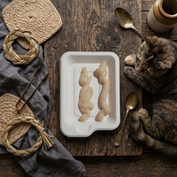 ARLIORCH Camilan Kucing Bebas Biji-bijian Tinggi Protein Rasa Ayam Tuna Salmon Rendah Lemak Vitamin Mineral Kesehatan Pencernaan untuk Semua Usia
