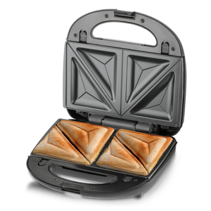 Máquina para hacer sándwiches 7 en 1 de 750W, multifunción, para desayunos, con <span class=keywords><strong>placas</strong></span> antiadherentes, fácil de limpiar, para panini y gofres. - Product Image 4