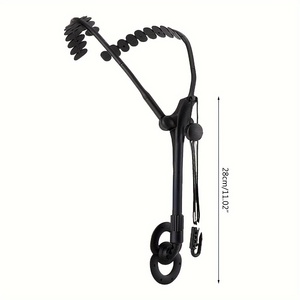 Arnés de Hombro Genérico para Saxofón Soporte de Saxo de Metal de Aluminio con Gancho y Correa Cómoda para el Cuello - Product Image 2