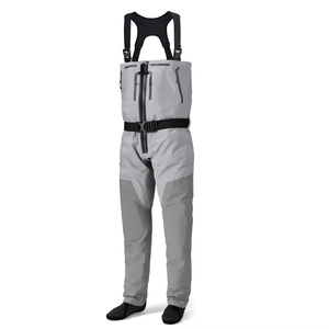 Mens Fly câu cá thoáng khí Ripstop thả khởi động câu cá săn bắn <span class=keywords><strong>waders</strong></span> Trọng lượng nhẹ grey t dây kéo ngực loài sếu - Product Image 2