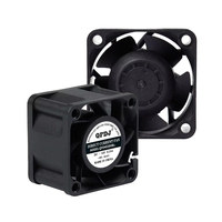 Ventilador de Refrigeración DC4028BL 12V 24V, Ventilador Axial de Alta Velocidad con Doble Rodamiento de Bolas, Ventilador de Refrigeración sin Escobillas