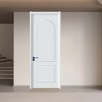Porte intérieure en MDF sur mesure, insonorisée, résistante à l'humidité, écologique, pour chambre à coucher, immeuble résidentiel de grande hauteur