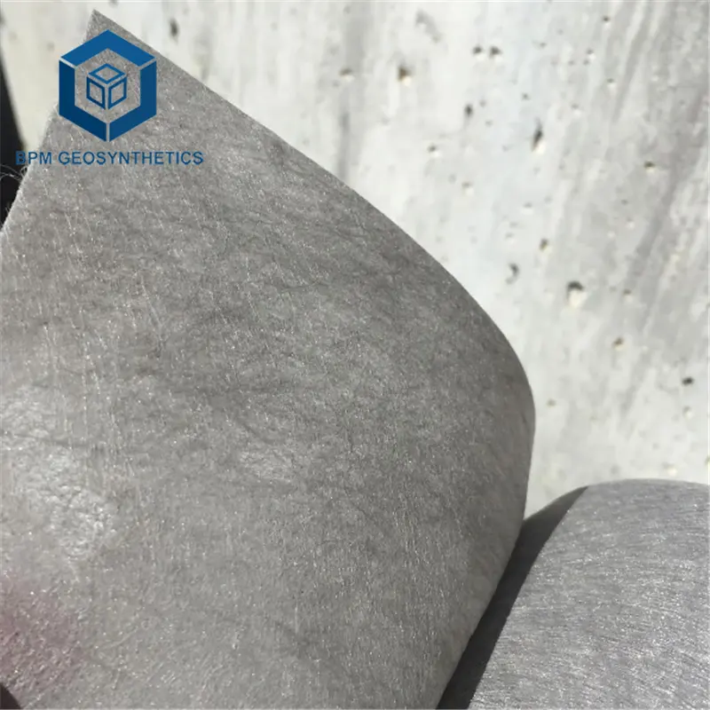 Spunbonded PP Needle Punched Filament Continuous Geotextile Filter Landscape Fabric For Driveway BPM Geotextile Manufacturers