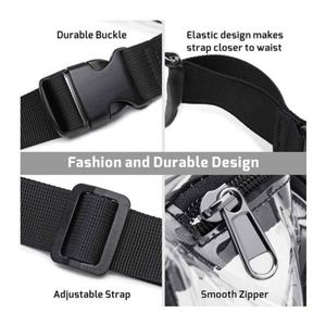 Sac banane transparent personnalisé en PVC pour femme, sacoche de ceinture transparente pour téléphone portable - Product Image 2