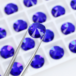 Rivoli Cosmic Horse Eye - Piedras de Cristal Planas para Coser al por Mayor, Cuentas de Cristal para Prendas, Zapatos y Accesorios de Costura DIY - Product Image 2