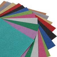 Papier Cartonné Épais à Paillettes Coloré 110lb 300GSM pour Projets Créatifs, Bricolage, Emballage Cadeau et Scrapbooking