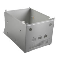 Boîtier PC en aluminium ouvert personnalisé OEM, support multi-GPU, bonne circulation du air, fabrication en tôle