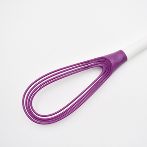 <span class=keywords><strong>Fouet</strong></span> et batteur manuel multifonctionnel rotatif en plastique PP de qualité alimentaire, écologique, à double usage, pour pâte, lait et crème - Product Image 4