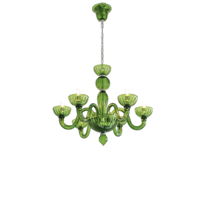 <span class=keywords><strong>Lustre</strong></span> vintage français de luxe en cristal vert, design élégant en jade, thème forêt, pour salon, LED haute luminosité - Product Image 6