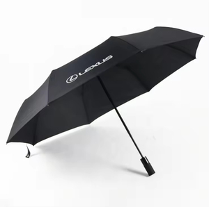 <span class=keywords><strong>Parapluie</strong></span> publicitaire pliant en 3 sections entièrement automatique pour voiture, idéal pour la pluie et le soleil, pour les voyages en extérieur, compatible <span class=keywords><strong>Volkswagen</strong></span> Land Rover Benz, fabriqué en Chine - Product Image 3