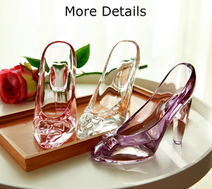 Оптовая продажа, креативная Хрустальная обувь из хрустального стекла, подходящий подарок на день рождения для девочек - Product Image 2