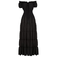 Costume Renaissance Femme Robe Chemise Médiévale Robe Paysanne Pirate Tops Paysans Irlandais Sous Robe