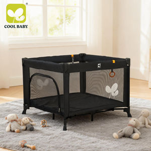 P9126 <span class=keywords><strong>Cuna</strong></span> de Viaje Plegable y Portátil para Bebés, Cómoda <span class=keywords><strong>Cuna</strong></span> de Juego con Colchón Suave y Paredes de Malla Transpirable - Product Image 1