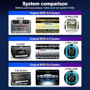 Sistema Multimedia para Automóvil Android con Procesador de Señal Digital Lehx de 8 Núcleos y 4G, Pantalla <span class=keywords><strong>LCD</strong></span> de 12.3 Pulgadas para Mercedes-Benz Clase C GLC - Product Image 5