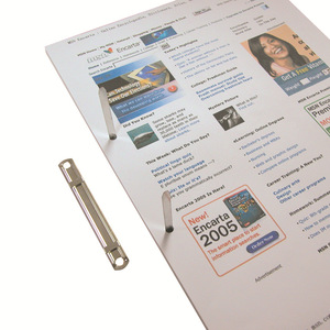 Clip de reliure en métal Comix B3749 100 mm pour documents financiers - Product Image 3