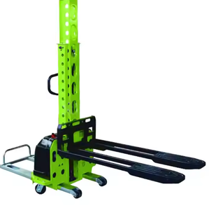 Vendite calde 500kg 1000kg Semi-elettrico auto-sollevamento autocaricante carrello elevatore con batteria al litio per la <span class=keywords><strong>movimentazione</strong></span> delle <span class=keywords><strong>merci</strong></span> - Product Image 4