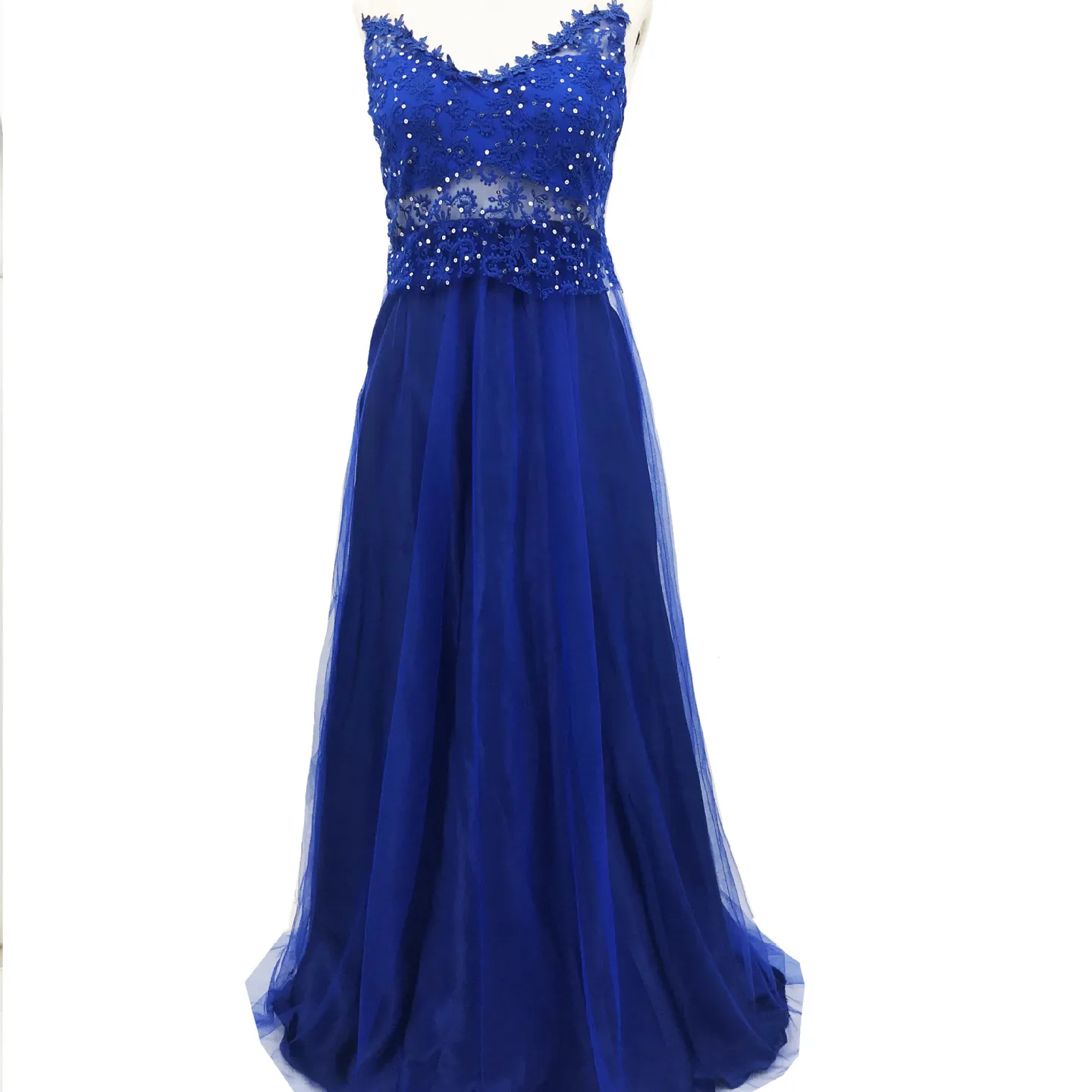 Solid color embroidered sexy sequins dress floor-length dress bridesmaid dresses