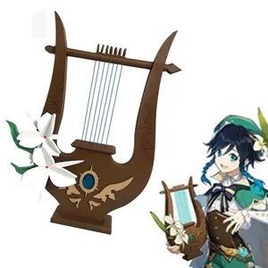 Barbatos Venti Harpe Cosplay Prop Barbatos Anime Épée En Bois