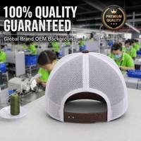 Casquettes Trucker en Maille avec Logo Découpé au Laser, Casquettes de Haute Qualité, Broderie Personnalisée, Casquettes de Baseball Respirantes – Fabricant