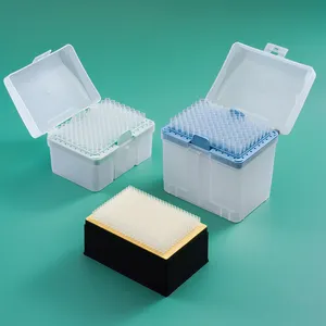 Punte per Pipette filtrate automatiche trasparenti 1250ul punte per Micropipette in stile integra per materiali di consumo da laboratorio
