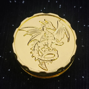 Nhà Máy Bán buôn D20 kim loại Xúc xắc la bàn xoay Thần Tài Spinner Roulette bánh xe xúc xắc cho vai trò chơi trò chơi - Product Image 3