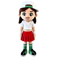 Costumes de mascotte humaine personnalisés Hola / Costumes de mascotte pour femmes / mascotte