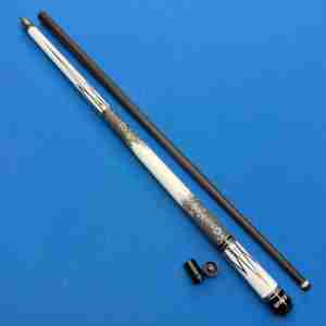 空间X 12.5毫米台球杆碳纤维玻璃耐用球杆台球枫木屁股袖灰批发价 - Product Image 3