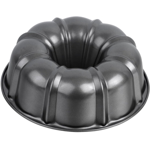Molde de pastel antiadherente de Metal de 9,4 pulgadas, bandeja de tubo con ranura, bandeja para hornear, herramienta esencial para pasteles con estilo perfecto - Product Image 1