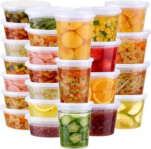 Recipientes para Sopa de Alta Calidad de 16oz y 24oz, Tazones para Sopa, Vasos para Sopa para Preparación de Comidas, Moldeados por Inyección, Gran Venta - Product Image 1