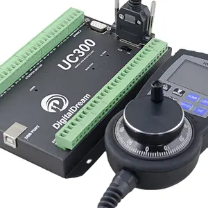 Digital Dream USB Mach 3 controller CNC UC300 5 assi Motion Control Card NVUM aggiornato e NVMPG ciondolo fresatrice fai da te