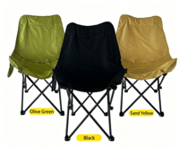 Chaise lune portable pliable Kermit en métal, personnalisée en usine, pour pique-niques, barbecues, plage, camping et arrangements saisonniers en extérieur